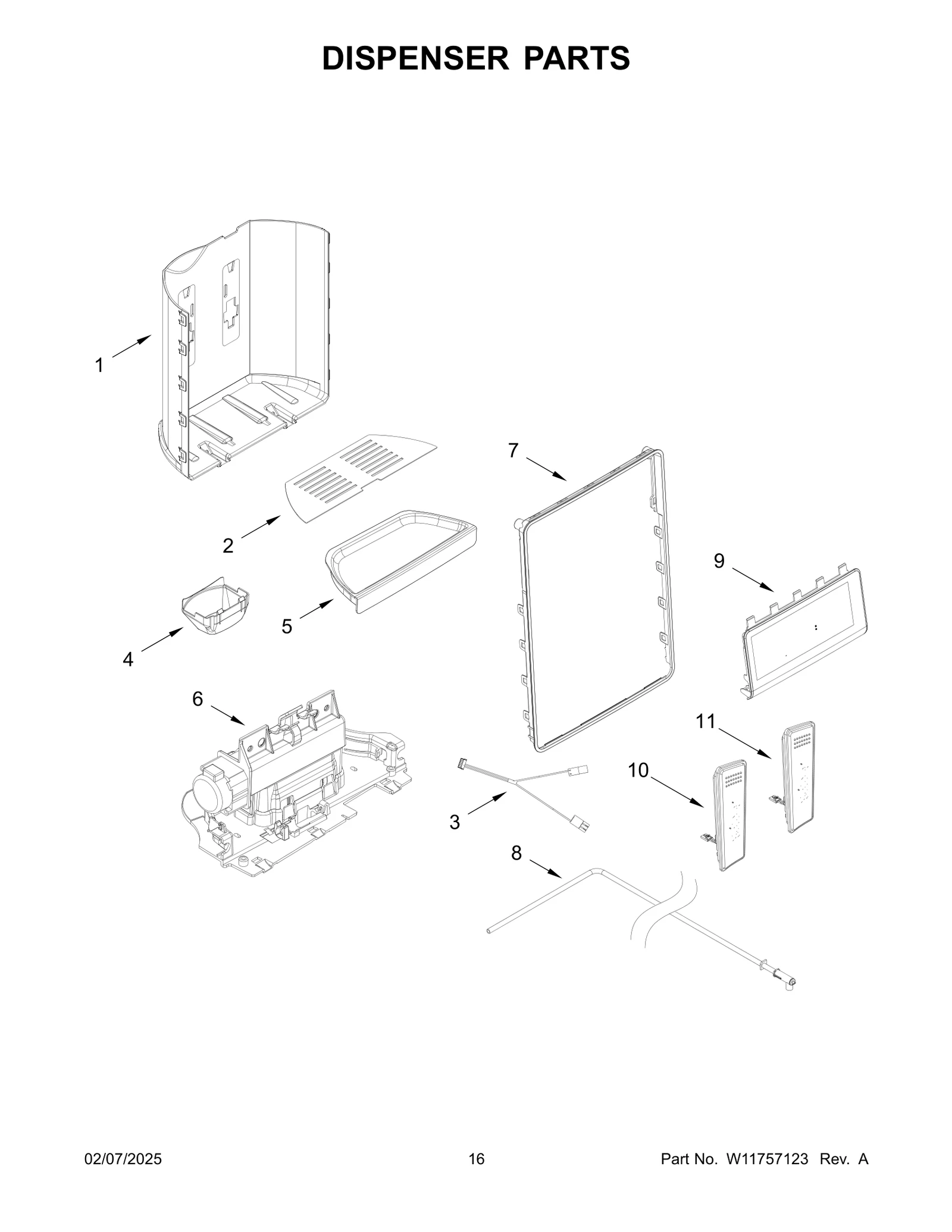 Dispenser Trim