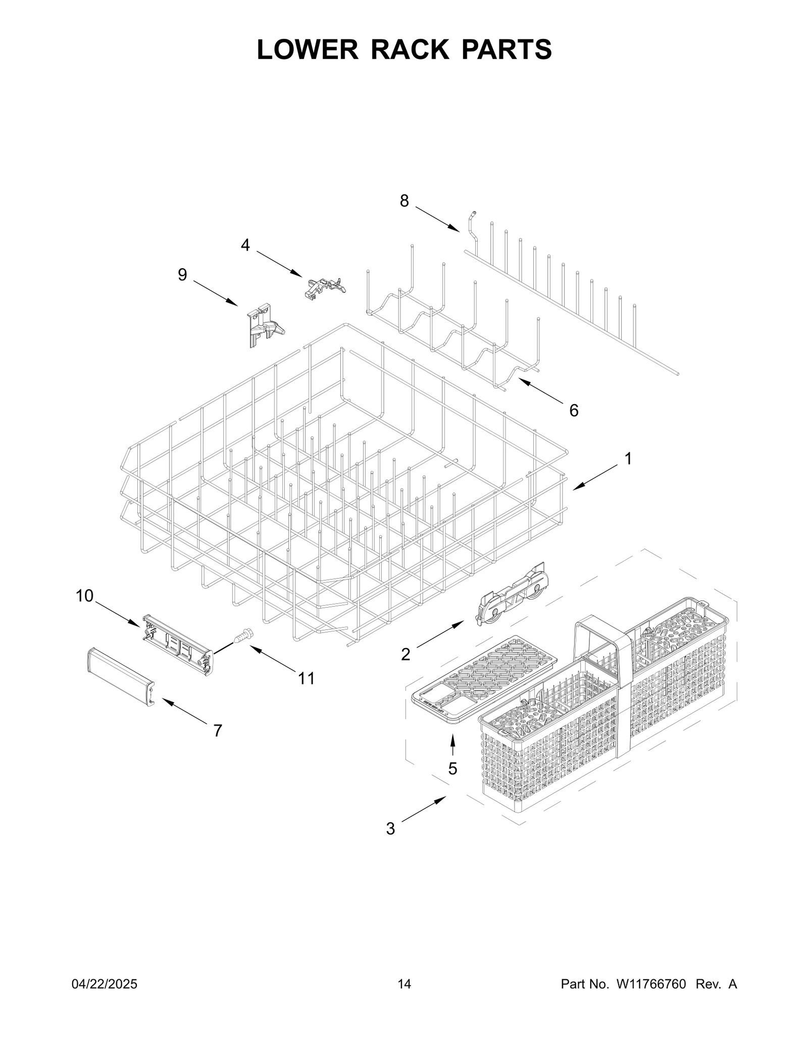 Rack 1lr Fb Double Wire St 1fd