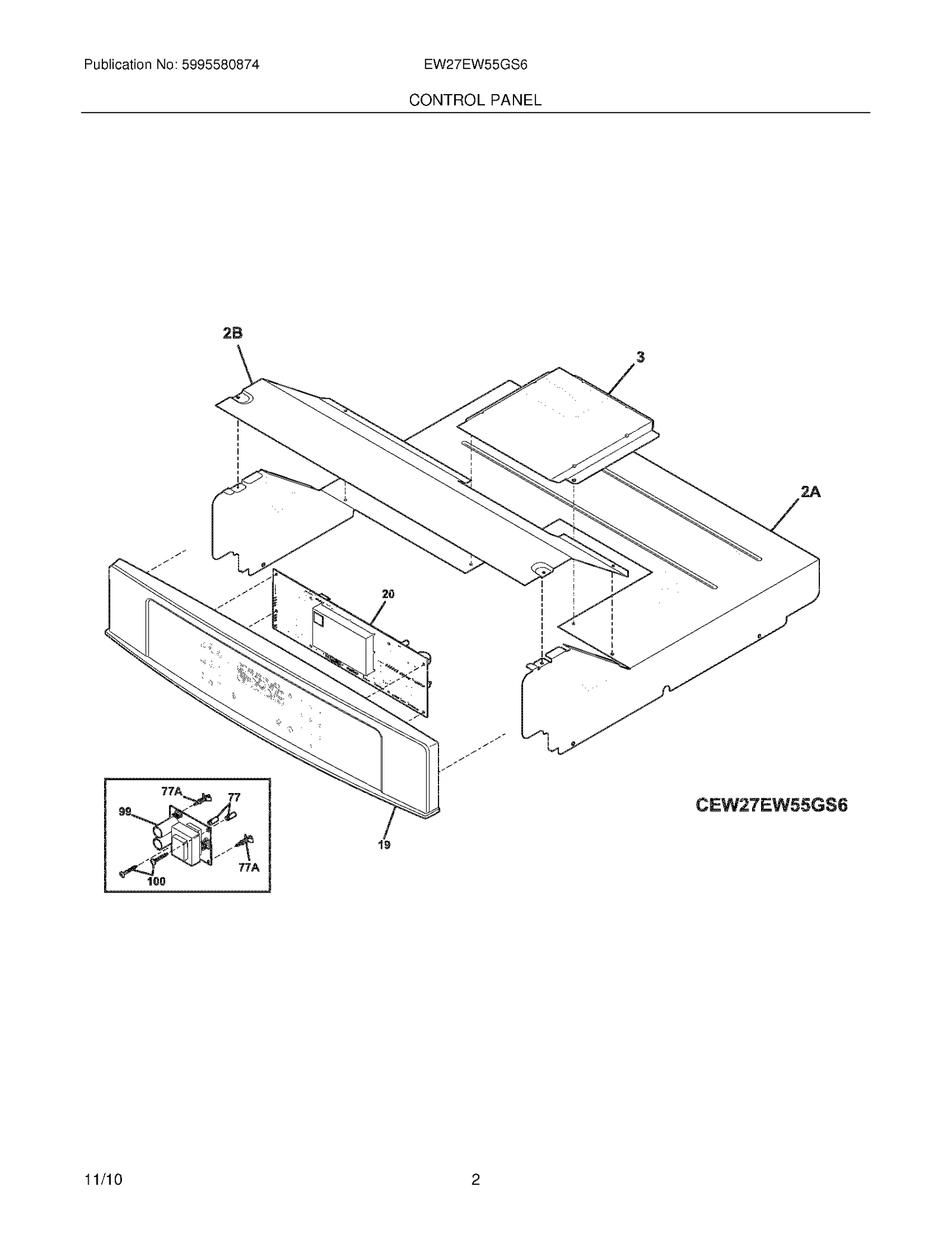Control Panel Assembly