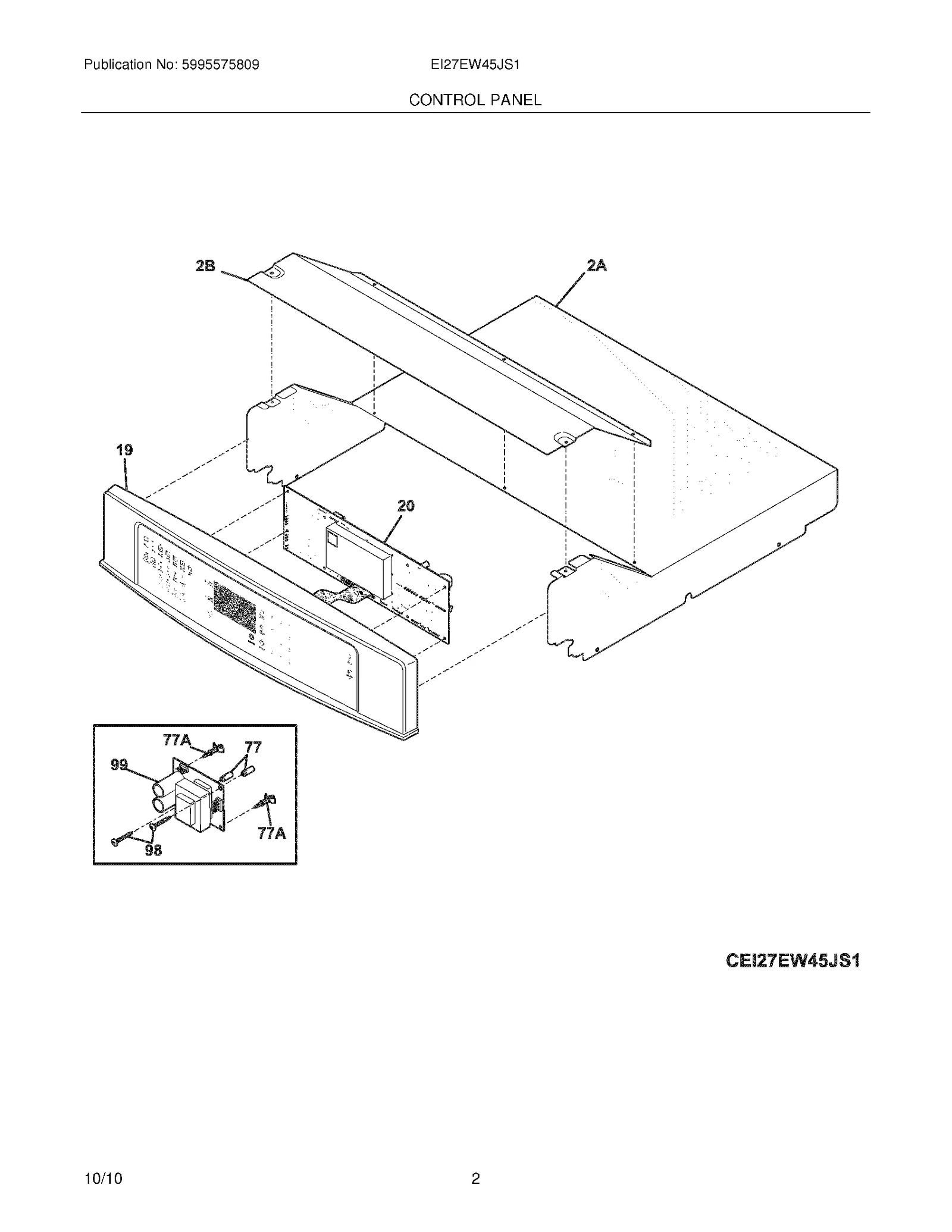 Control Panel Assembly