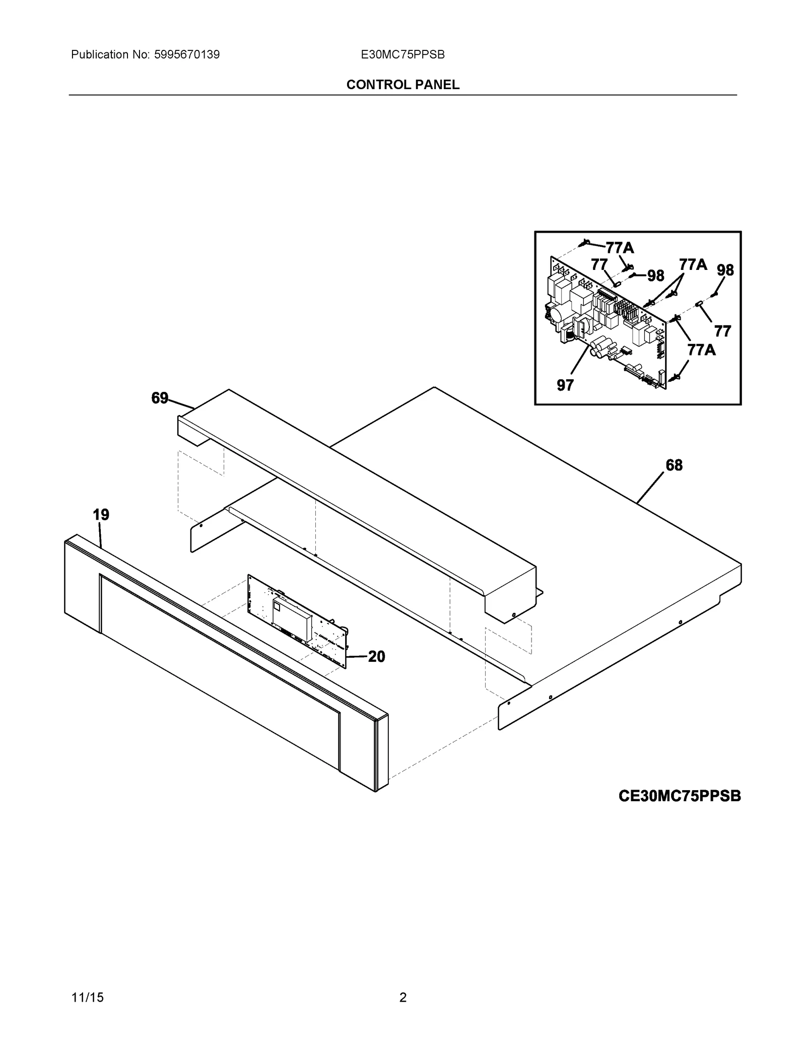 Control Panel Assembly