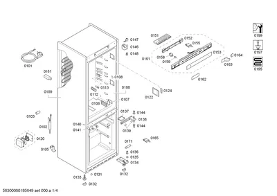 Door & Housing, Hinges (0101-0199)