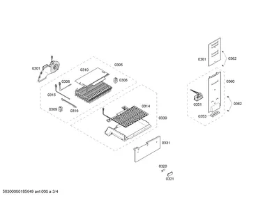 Ventilation, Fan Parts (0301-0362)