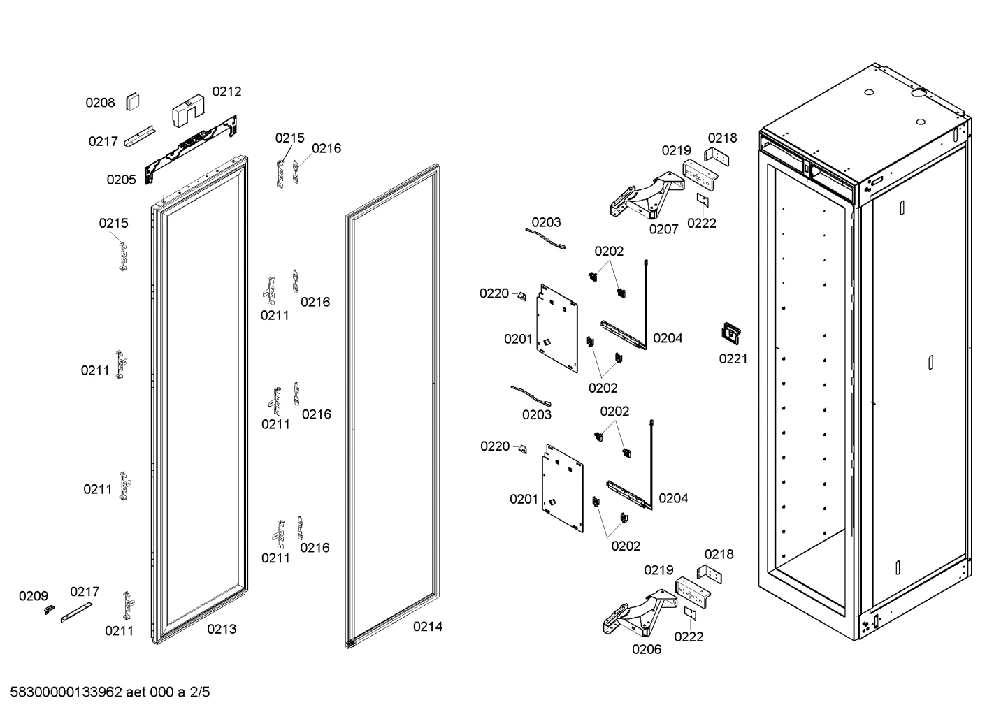 Temperature Sensor Wine Cooler - Defrost