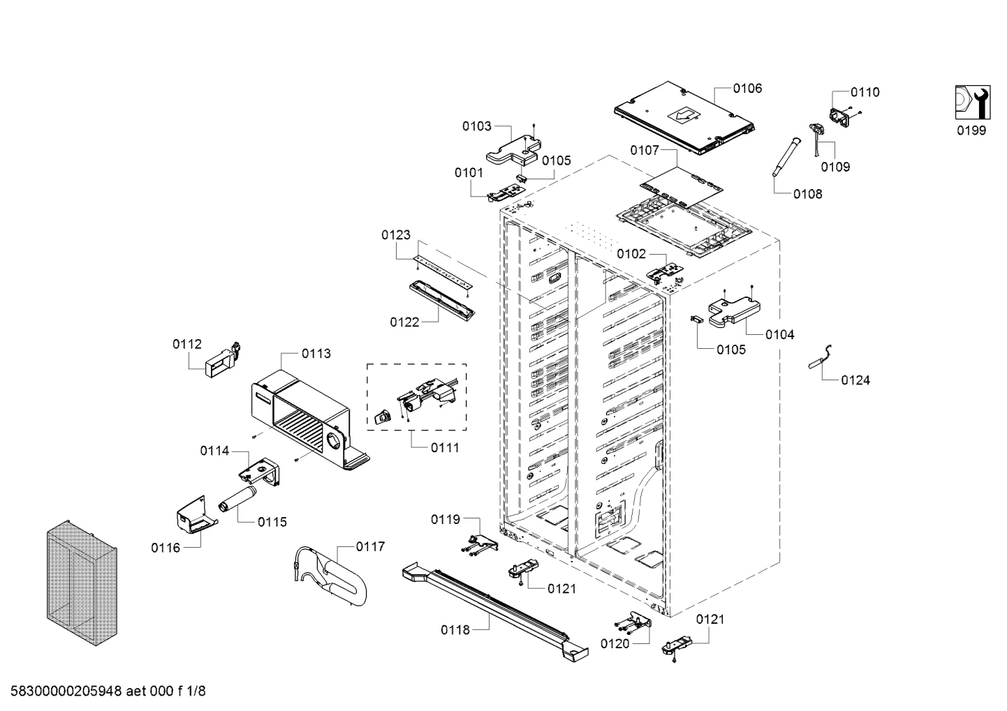 Hinge, Lower LS