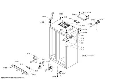 Door & Housing, Bearings (0101-0127)