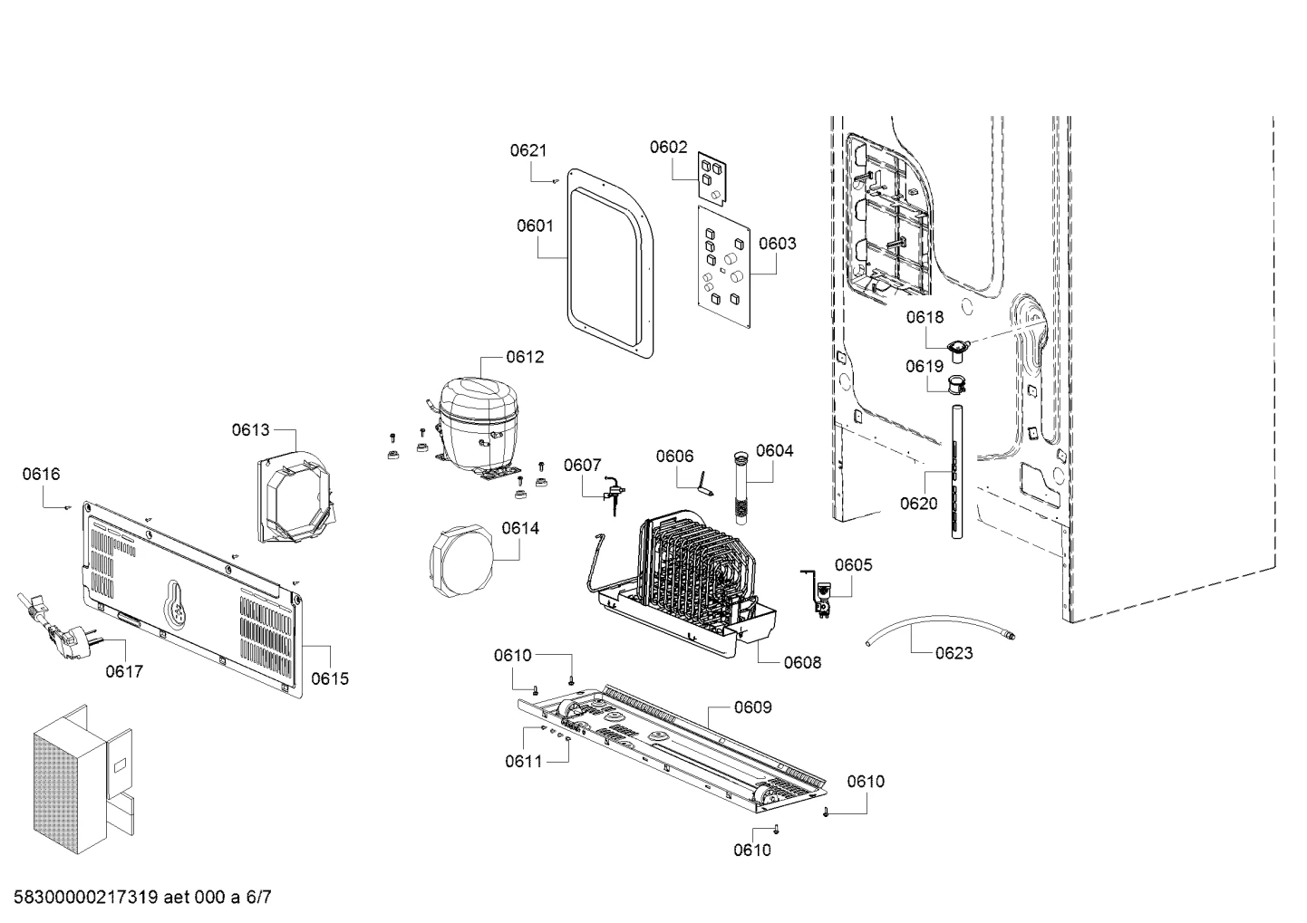 Drain Tube - Anti Siphon On End - 12024222
