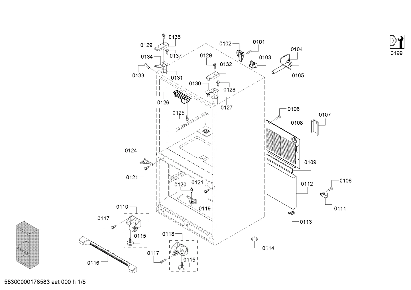 Screws, Hinges (0101-0137)
