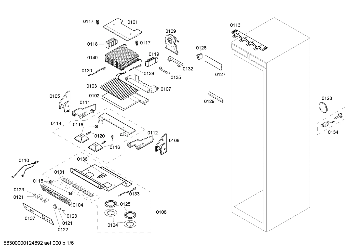 Flaps & Holders, Door & Housing (0101-0199)