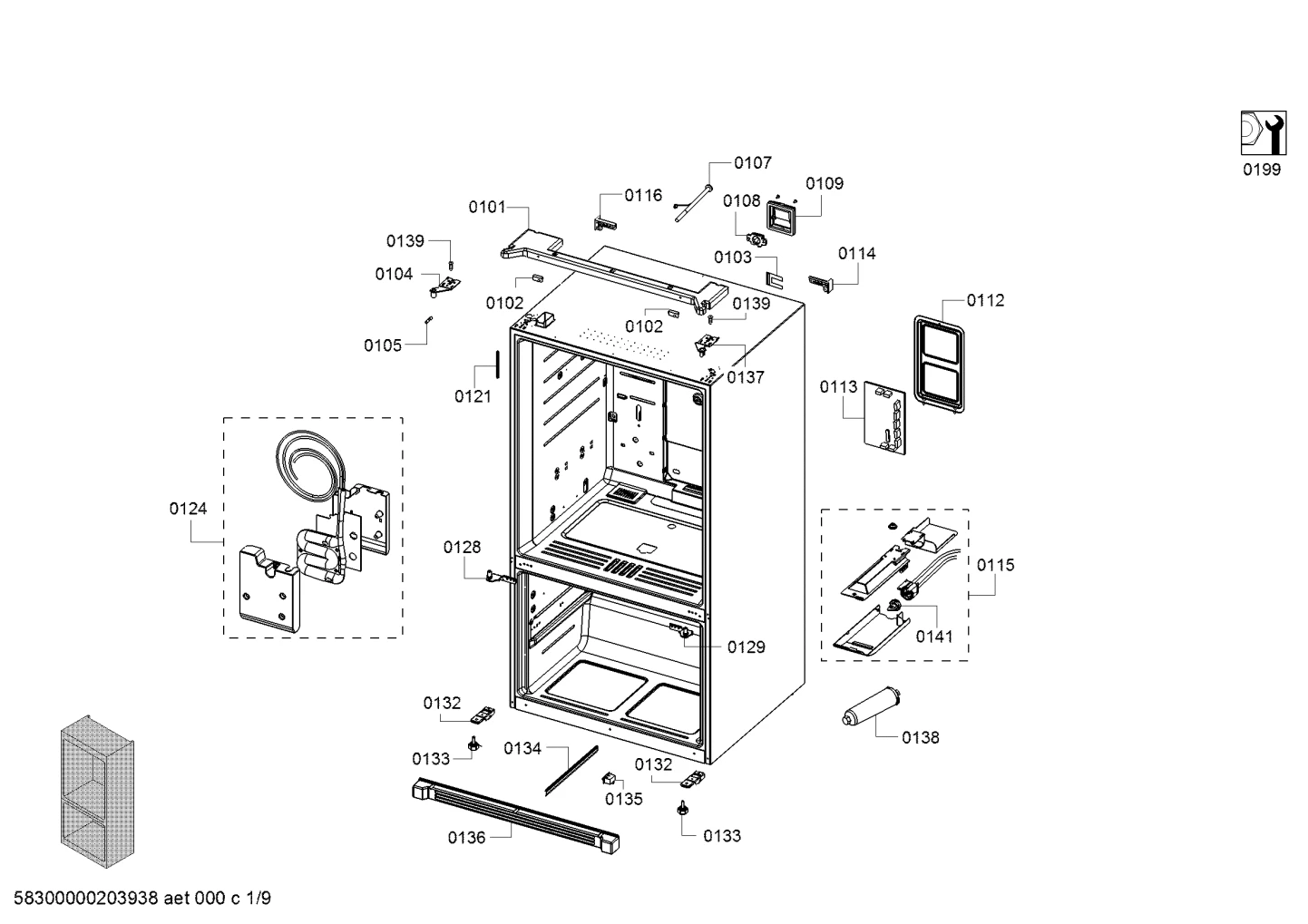 Hinge Adjustment Screw (M6x13)