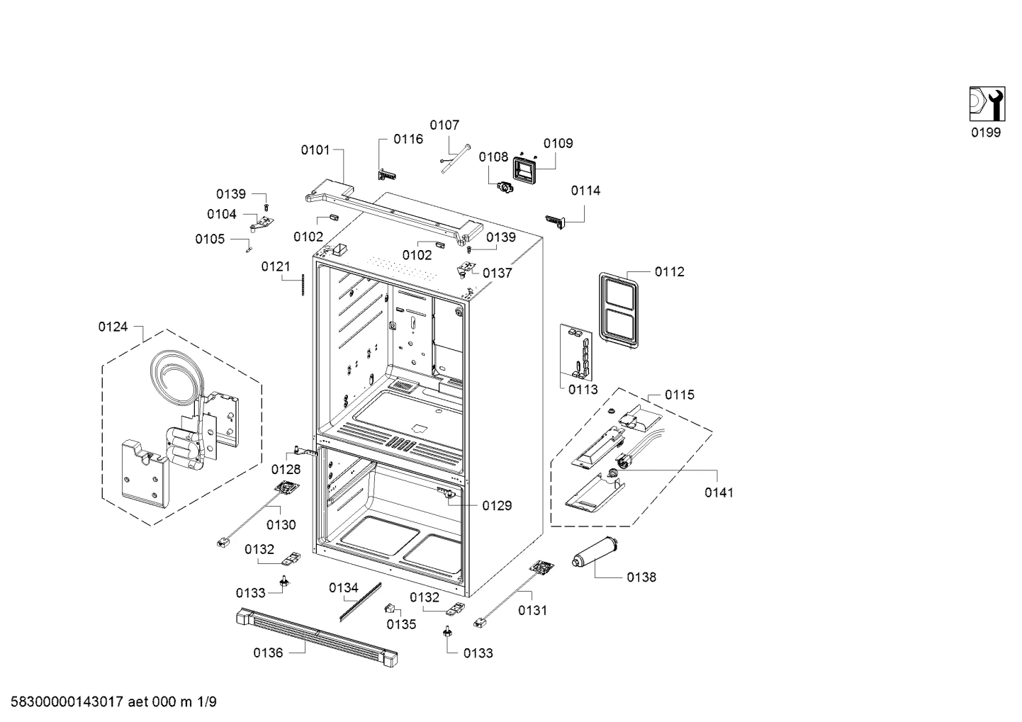 Cover, Guide Cab W/ Tube
