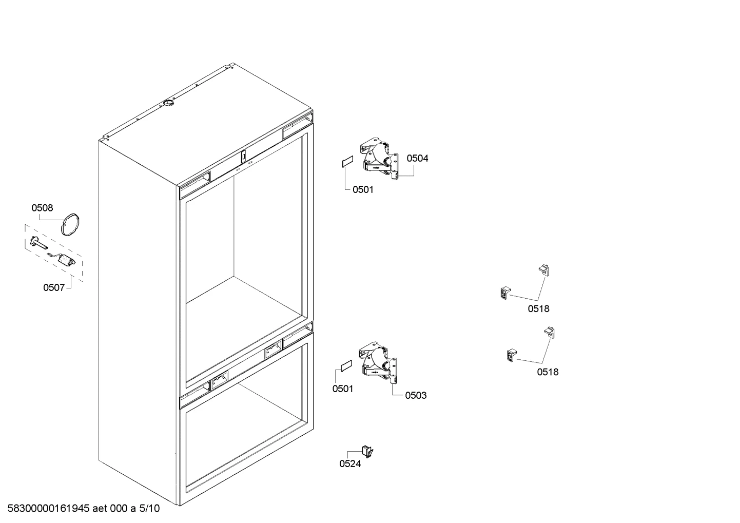 Fixture BM36" Backwall-Glass Plate