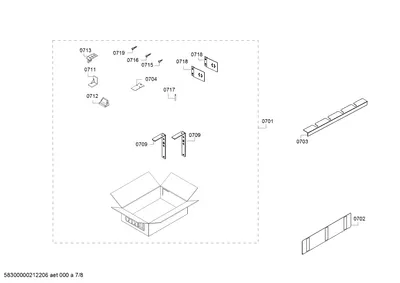 Mounting & Fixing, Screws (0701-0719)