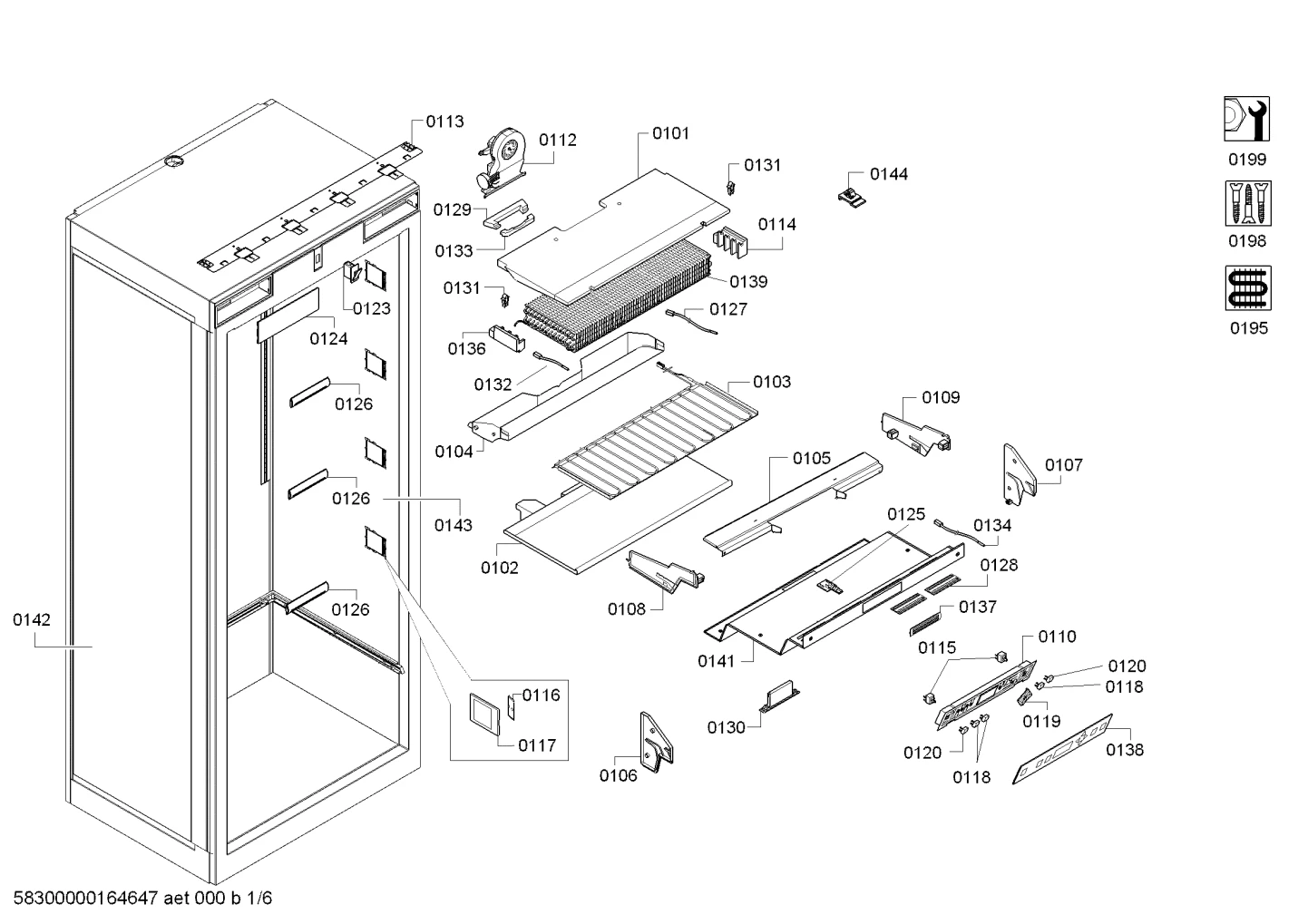 Flaps & Holders, Door & Housing (0101-0199)