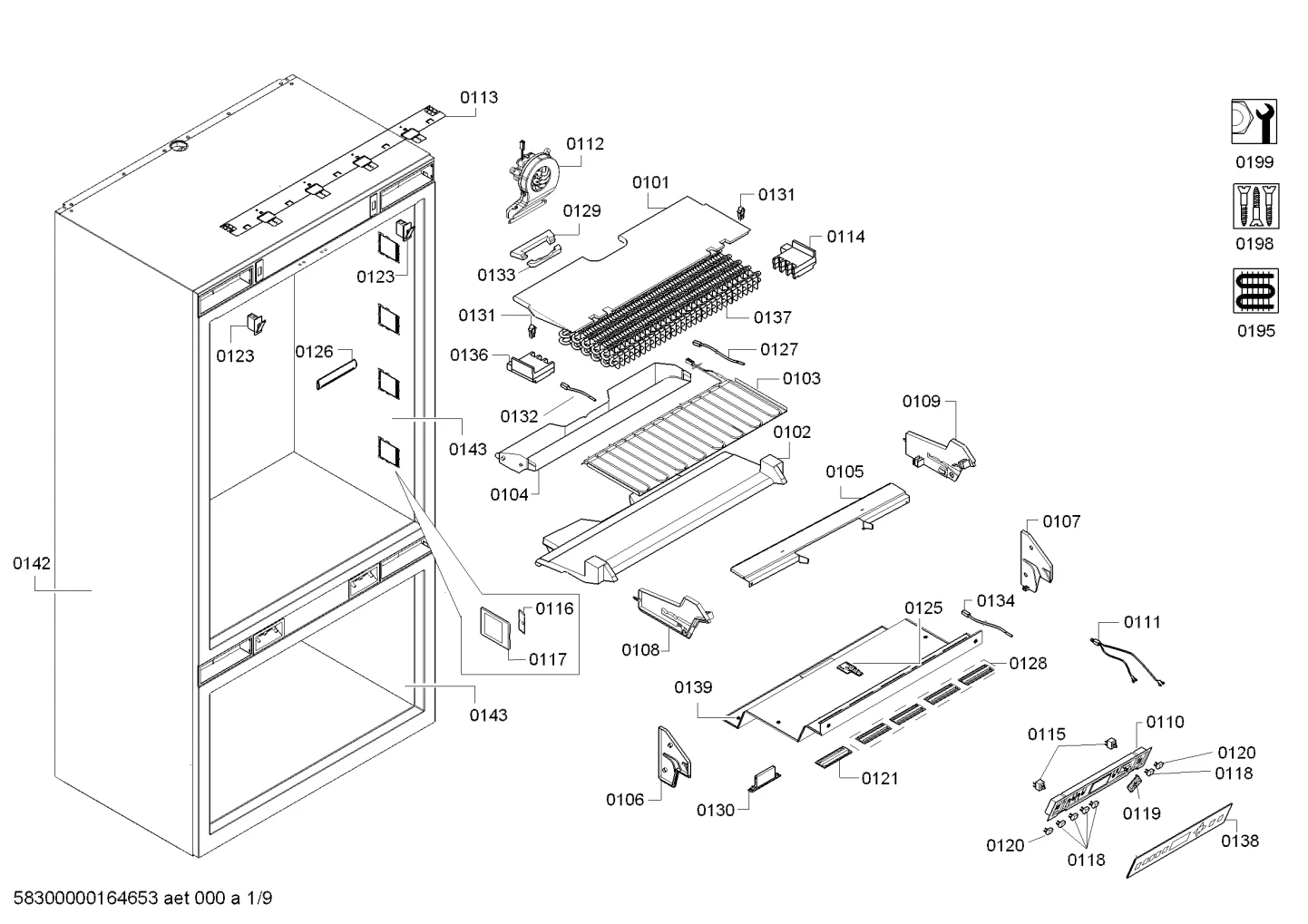 Mounting & Fixing, Door & Housing (0101-0199)