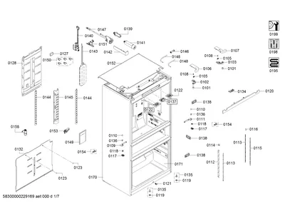 Door & Housing, Hinges (0101-0198)