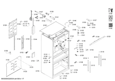 Door & Housing, Hinges (0101-0198)