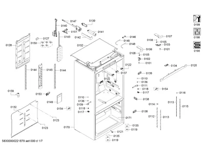 Door & Housing, Hinges (0101-0198)