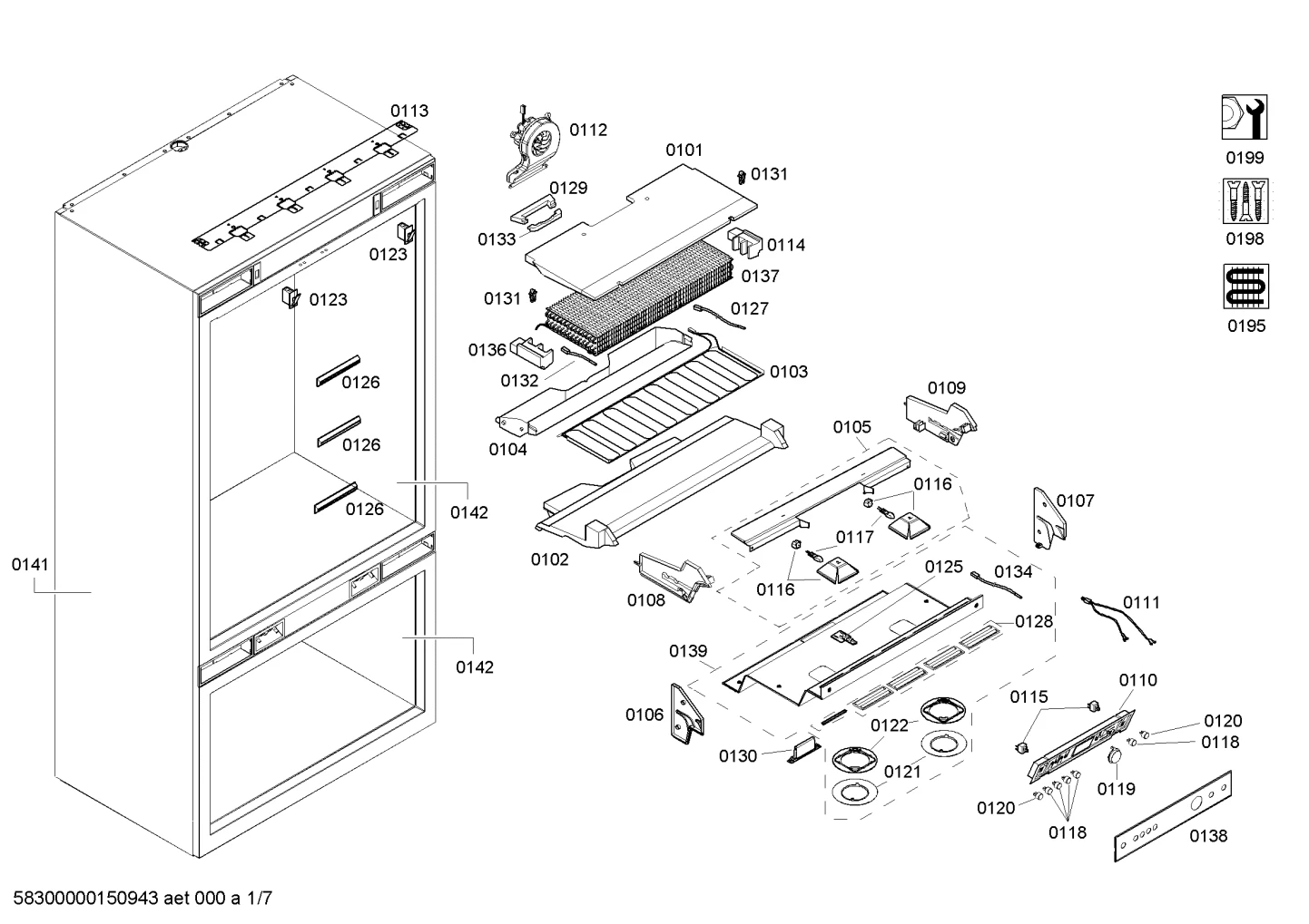 Mounting & Fixing, Door & Housing (0101-0199)