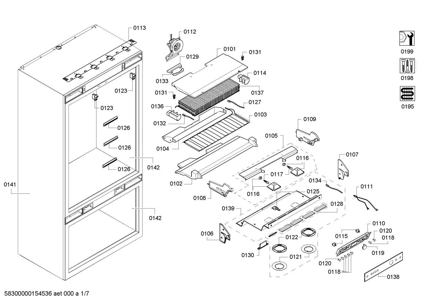 Mounting & Fixing, Door & Housing (0101-0199)