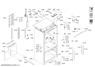 Door & Housing, Hinges (0101-0198)