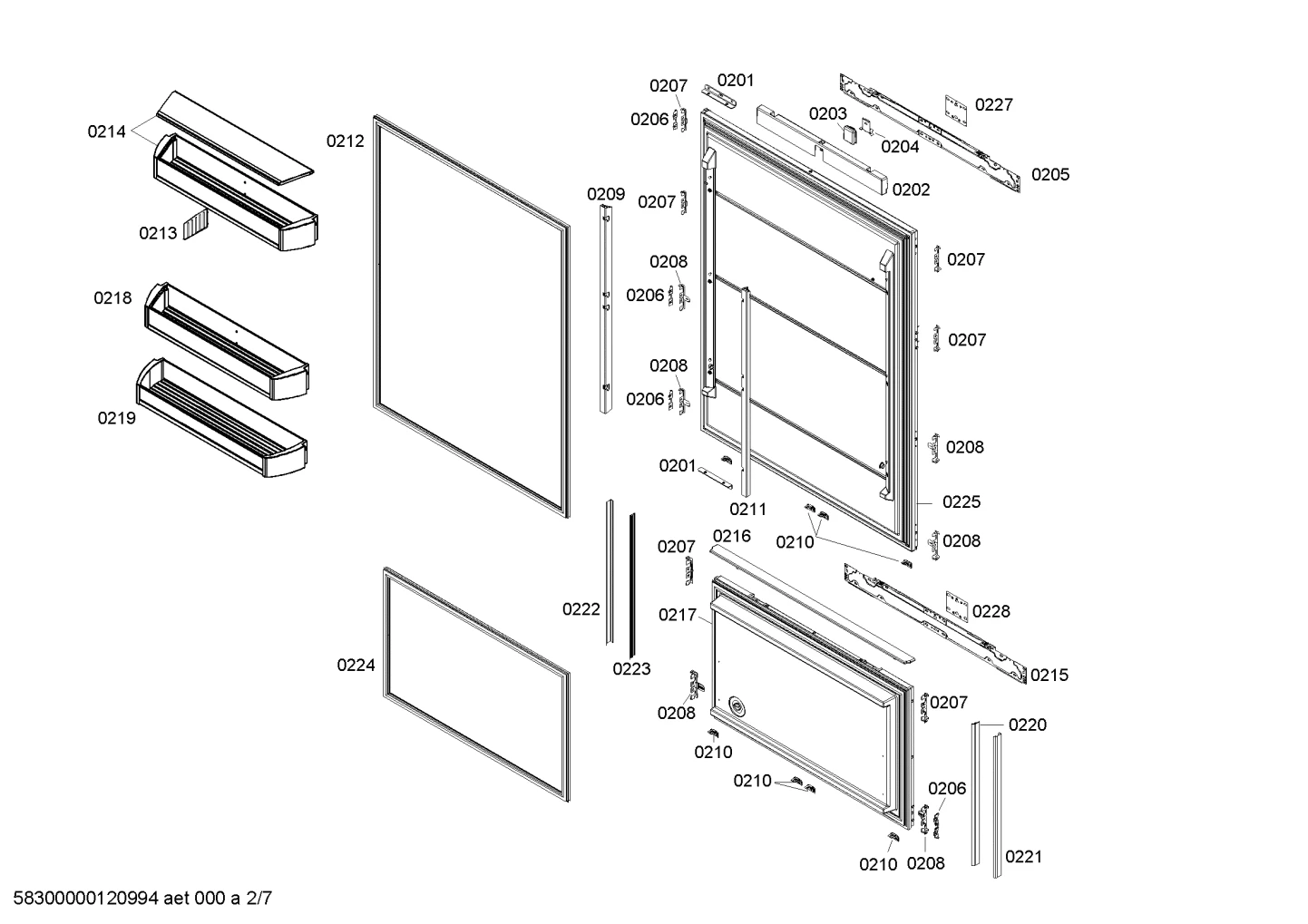 Tray Dairy Compartment - bm36