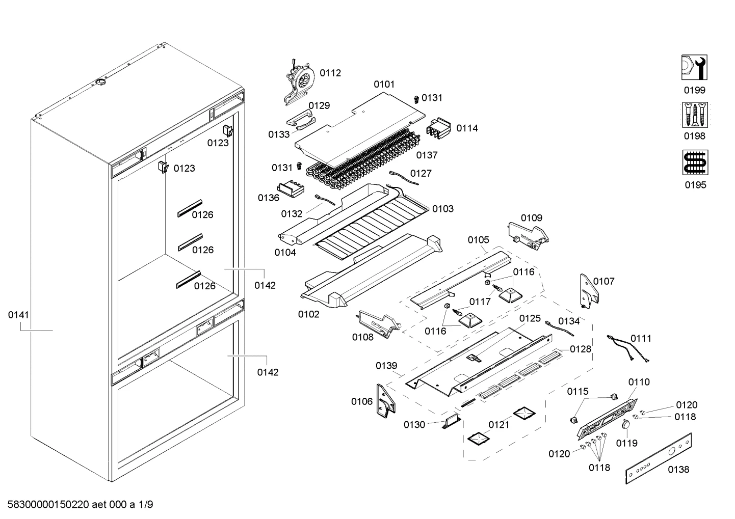 Mounting & Fixing, Door & Housing (0101-0199)