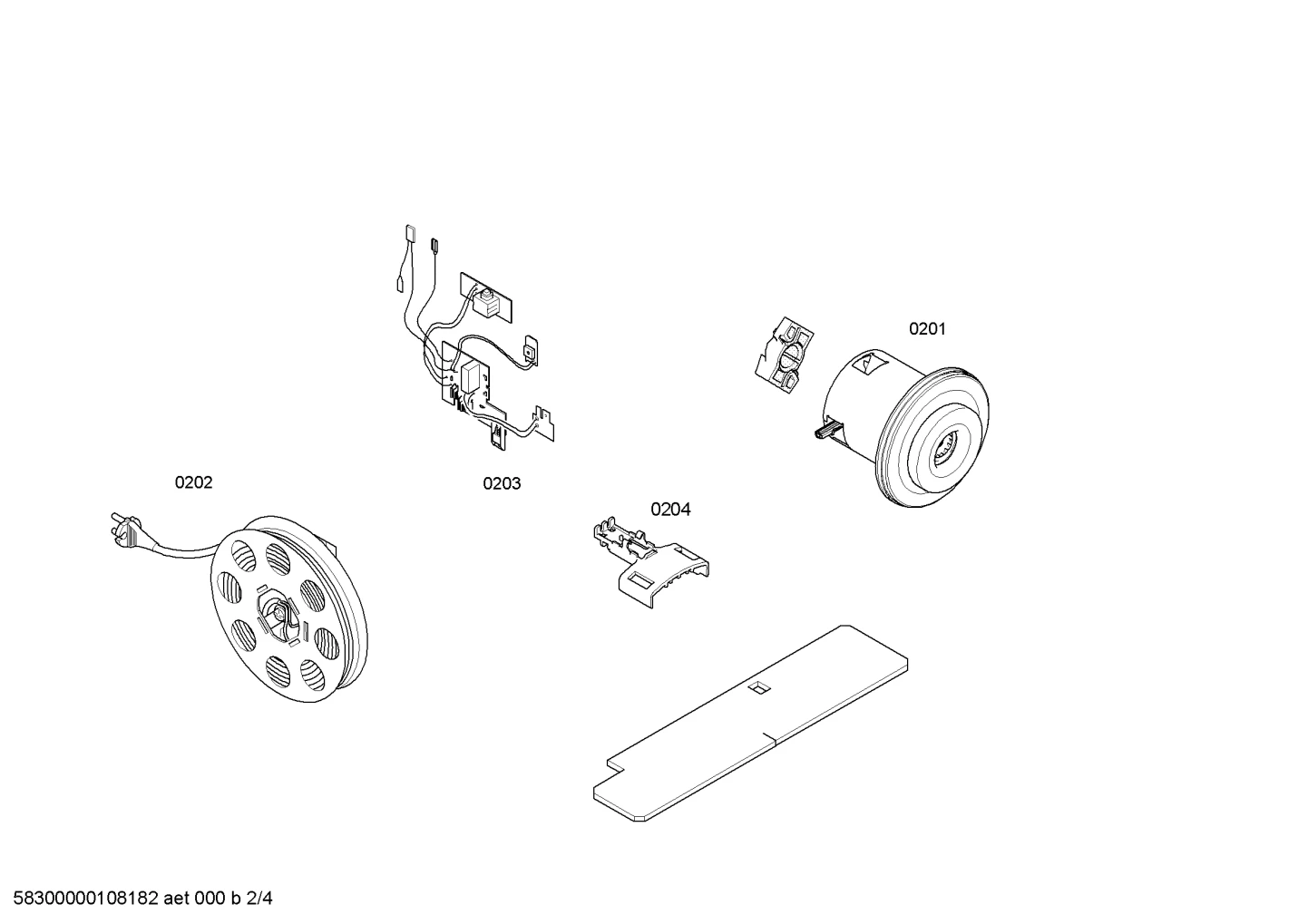 Motor Module Motor-Electronicuc 120V;