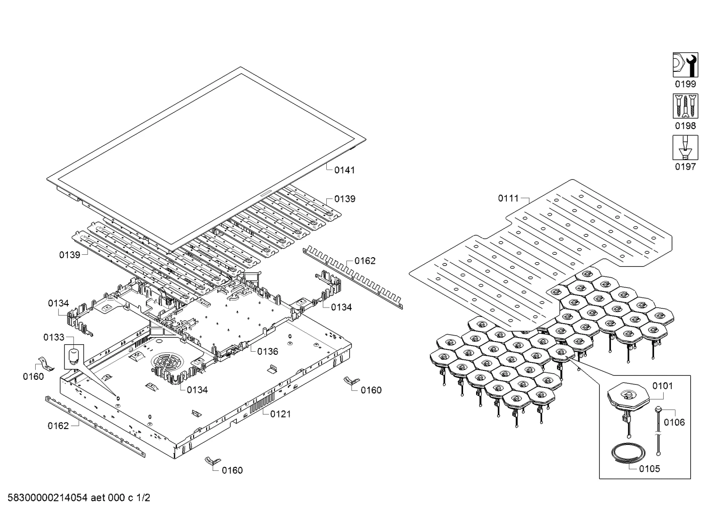 Screws, Flaps & Holders (0101-0199)