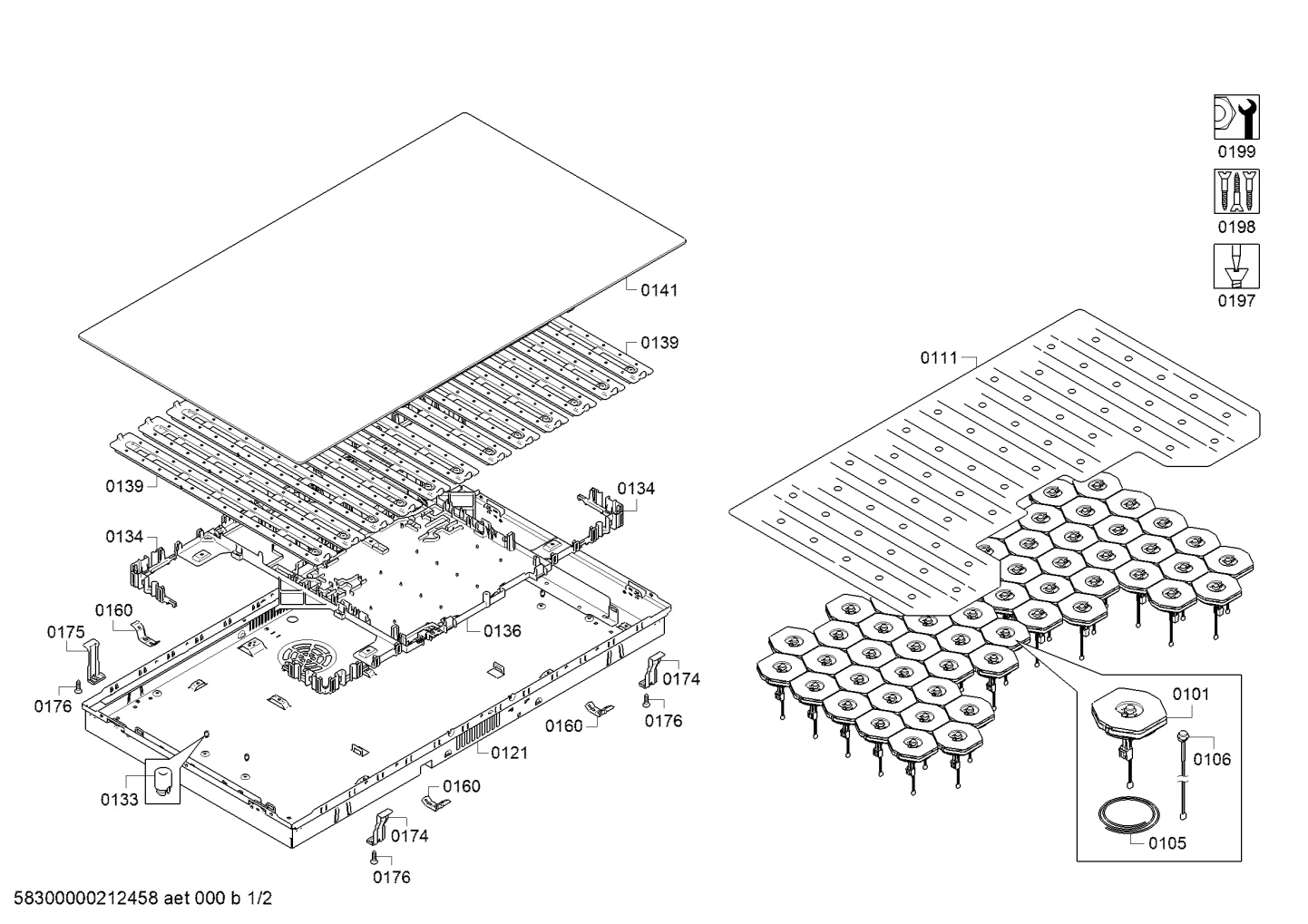 Screws, Flaps & Holders (0101-0199)