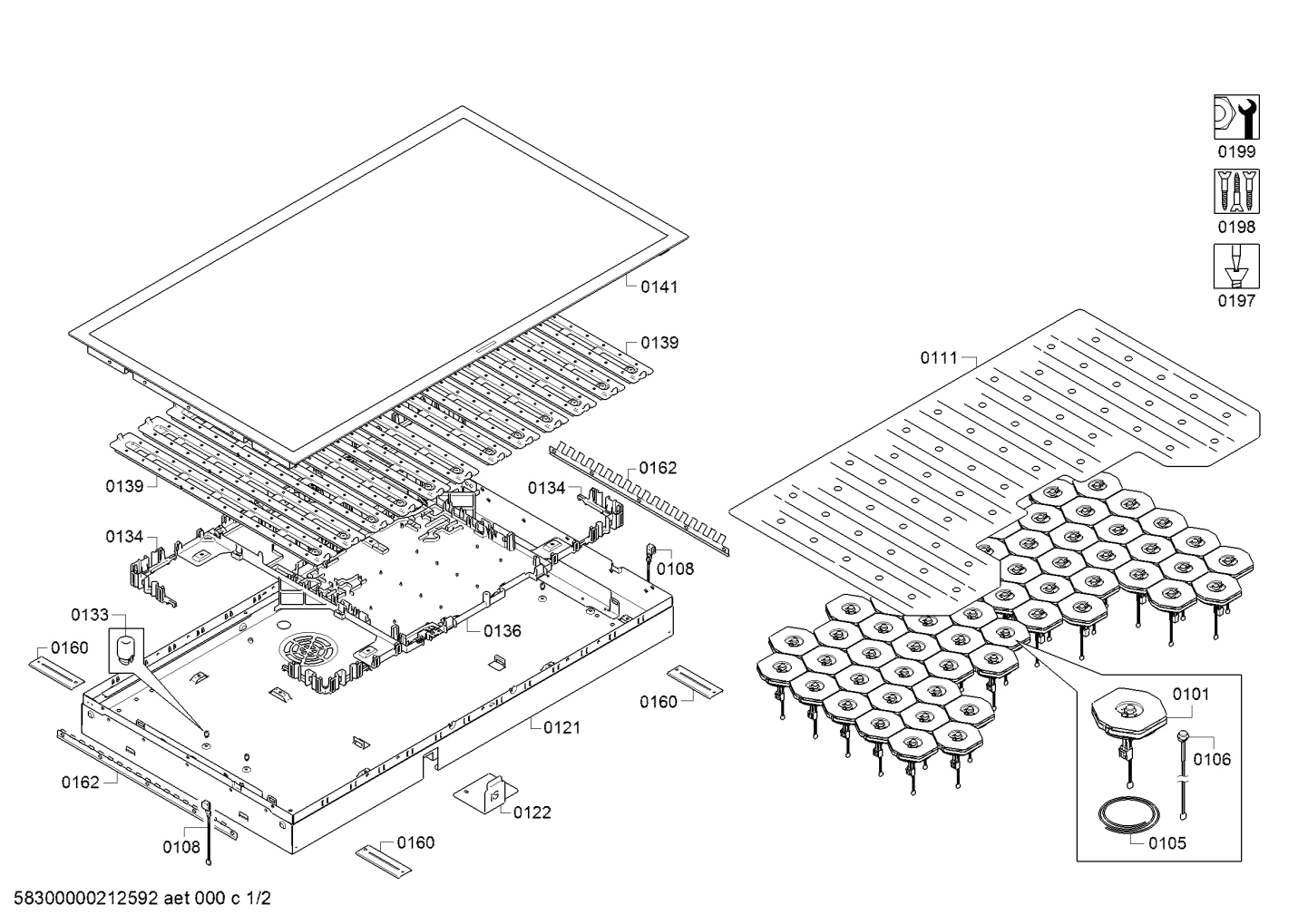 Screws, Door & Housing (0101-0199)
