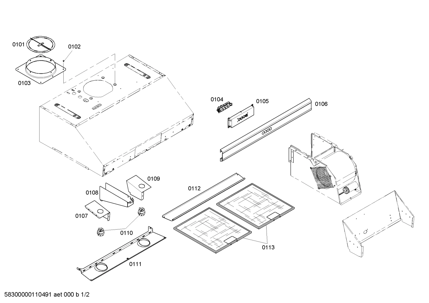 Switch Support, Plastic Part Black