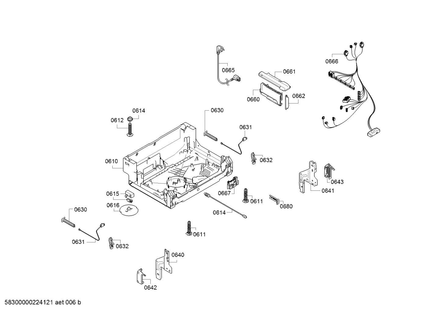 Door & Housing, Hinges (0610-8102)