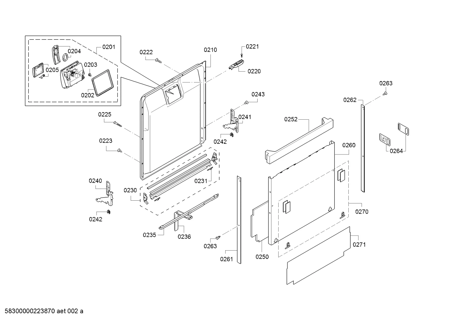 Screws, Seals & Gaskets (0201-8102)