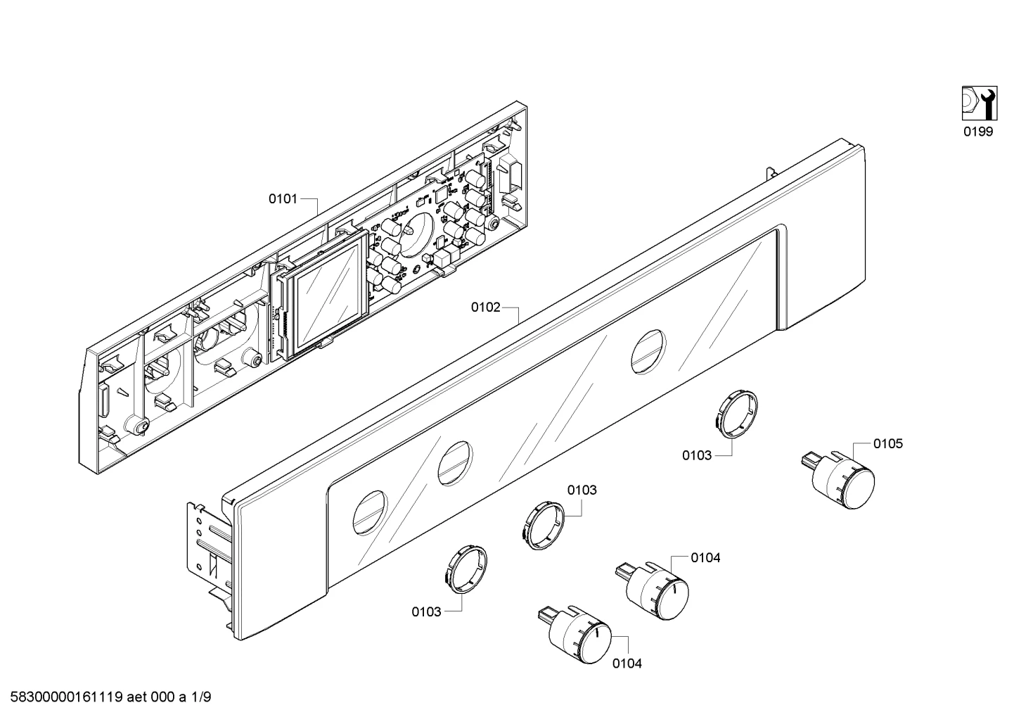 Handles & Knobs, Door & Housing (0101-0199)