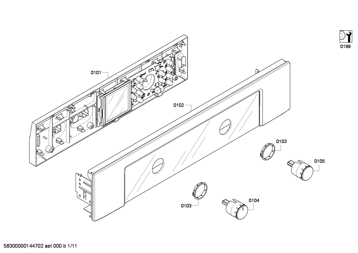 Handles & Knobs, Door & Housing (0101-0199)