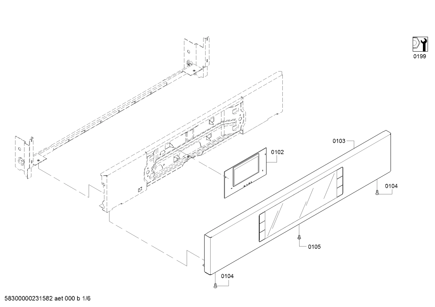 Screws, Door & Housing (0101-0199)