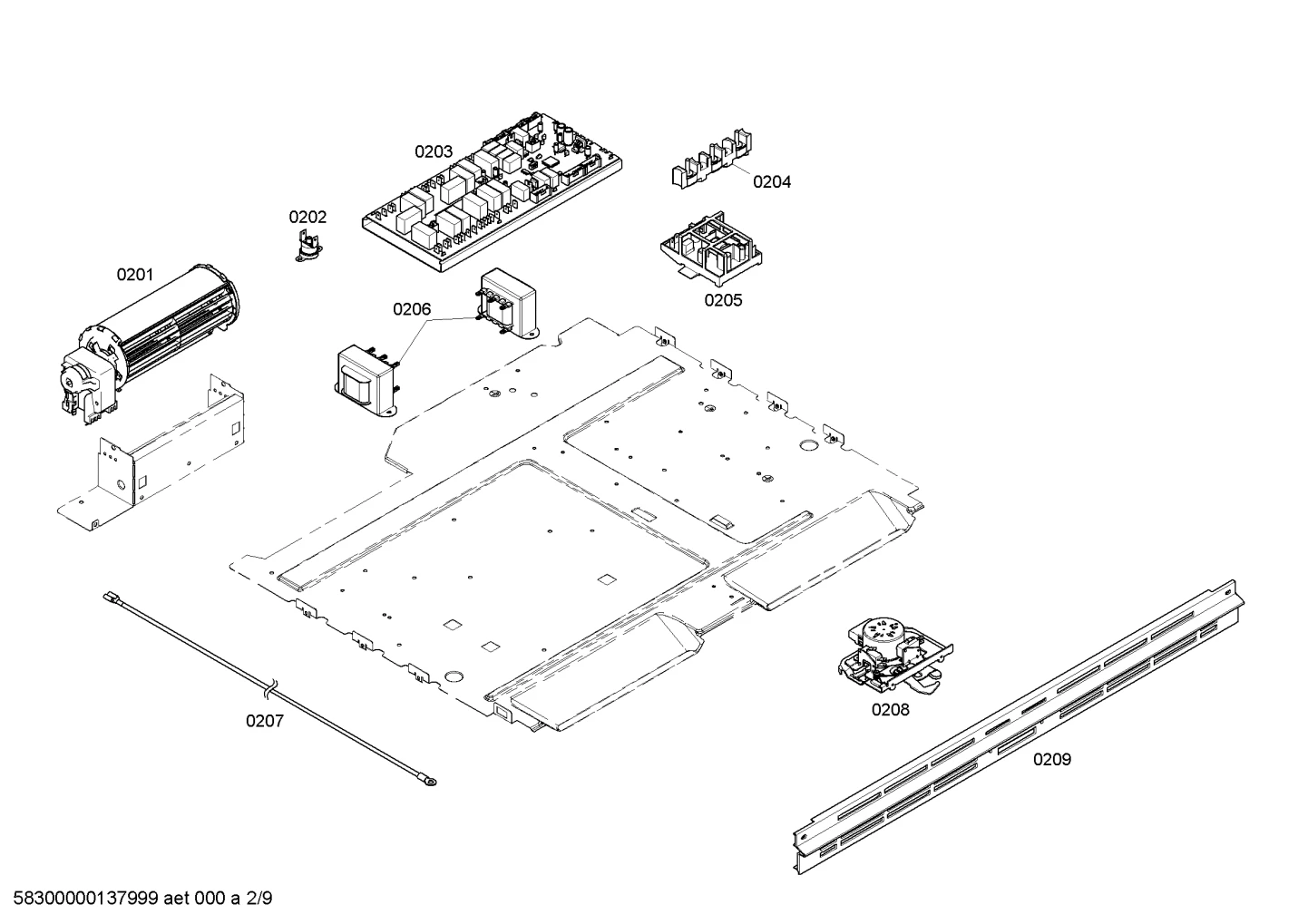 Harness, Latch/Light/Htc- Cvt 2