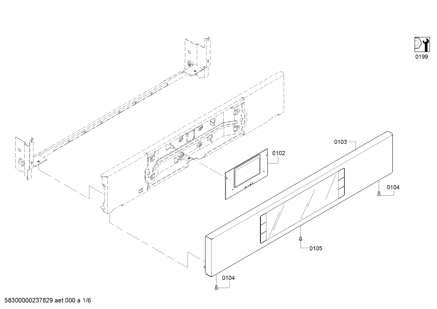 Screws, Door & Housing (0102-0199)