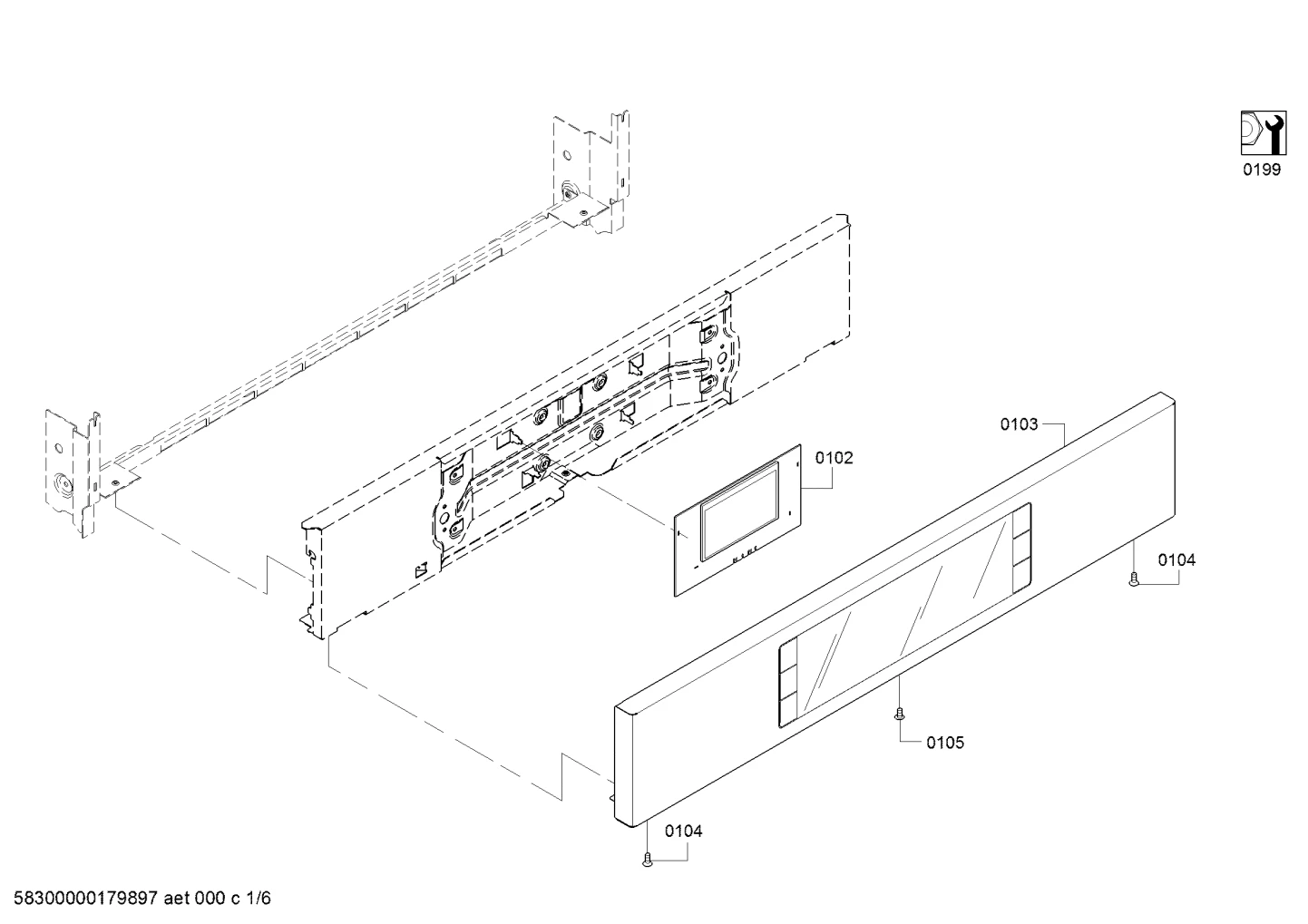 Screws, Door & Housing (0102-0199)