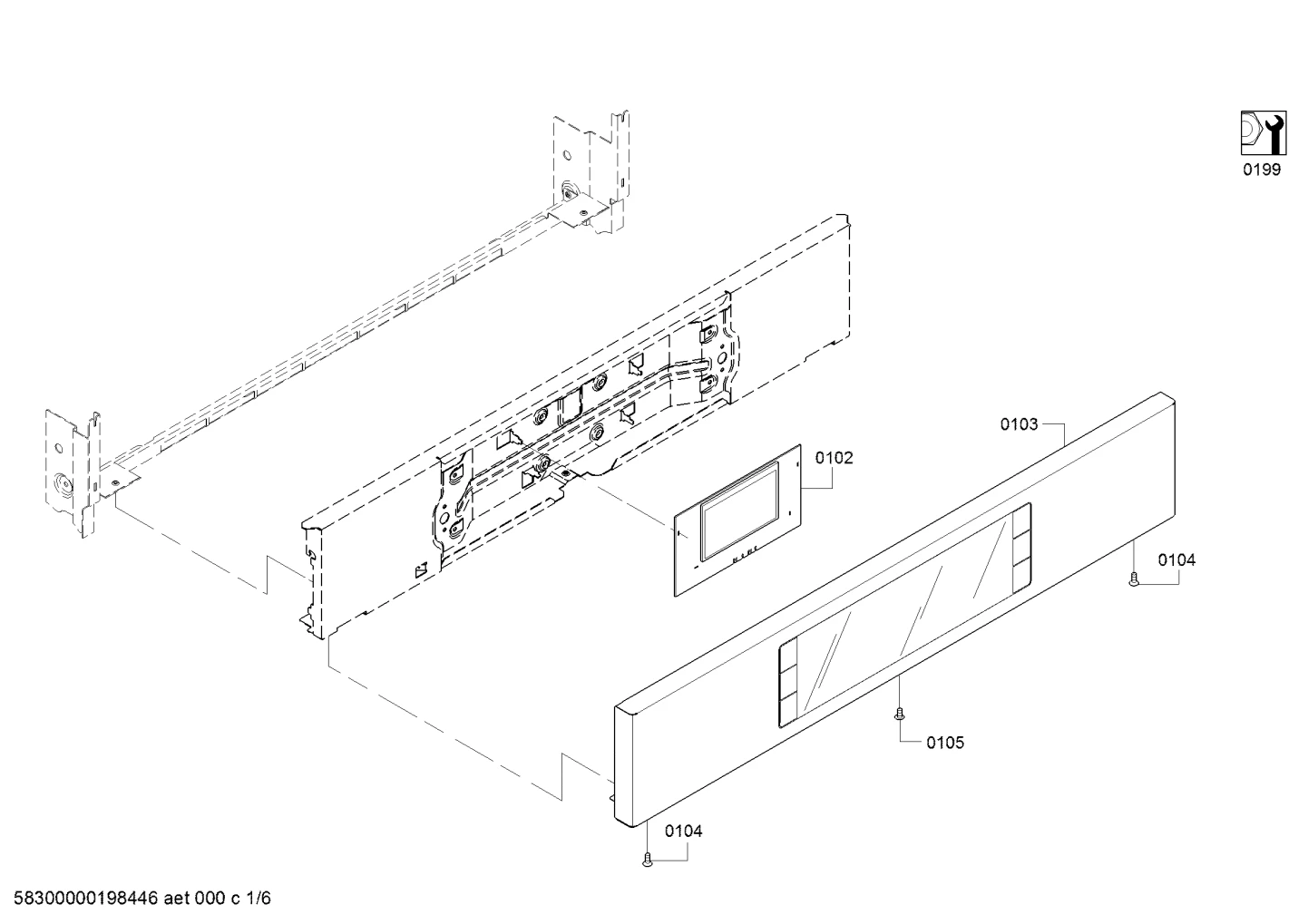 Screws, Door & Housing (0102-0199)