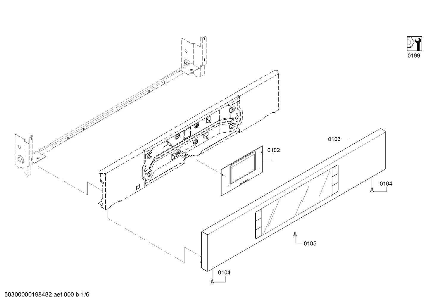 Screws, Door & Housing (0102-0199)