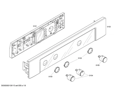 Handles & Knobs, doors & housing (0101-0105)