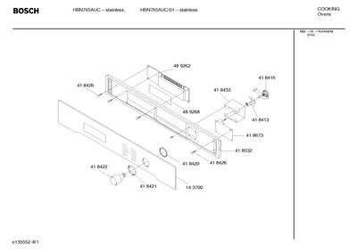 Screws, shelves trays (0101-0822)