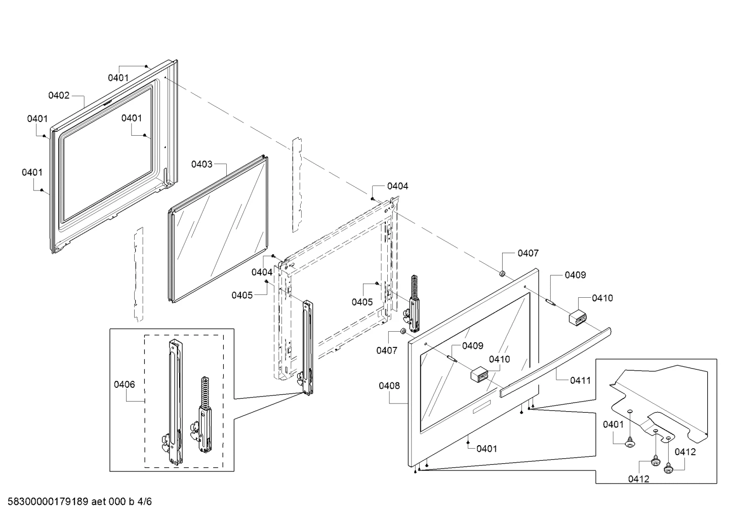 Glass Pack Service Kit For 27" HBN8x (Includes 3-Pane