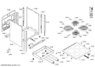 Springs, hotplates (0107-0199)