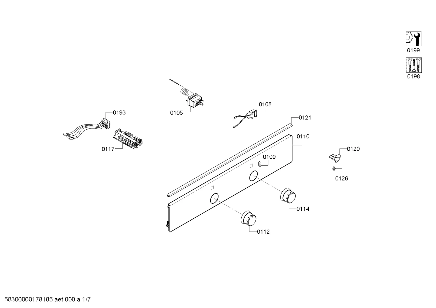 Screws, Seals & Gaskets (0198-0199)