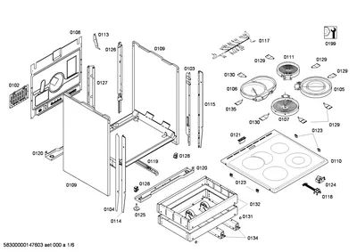 Springs, hotplates (0102-0199)