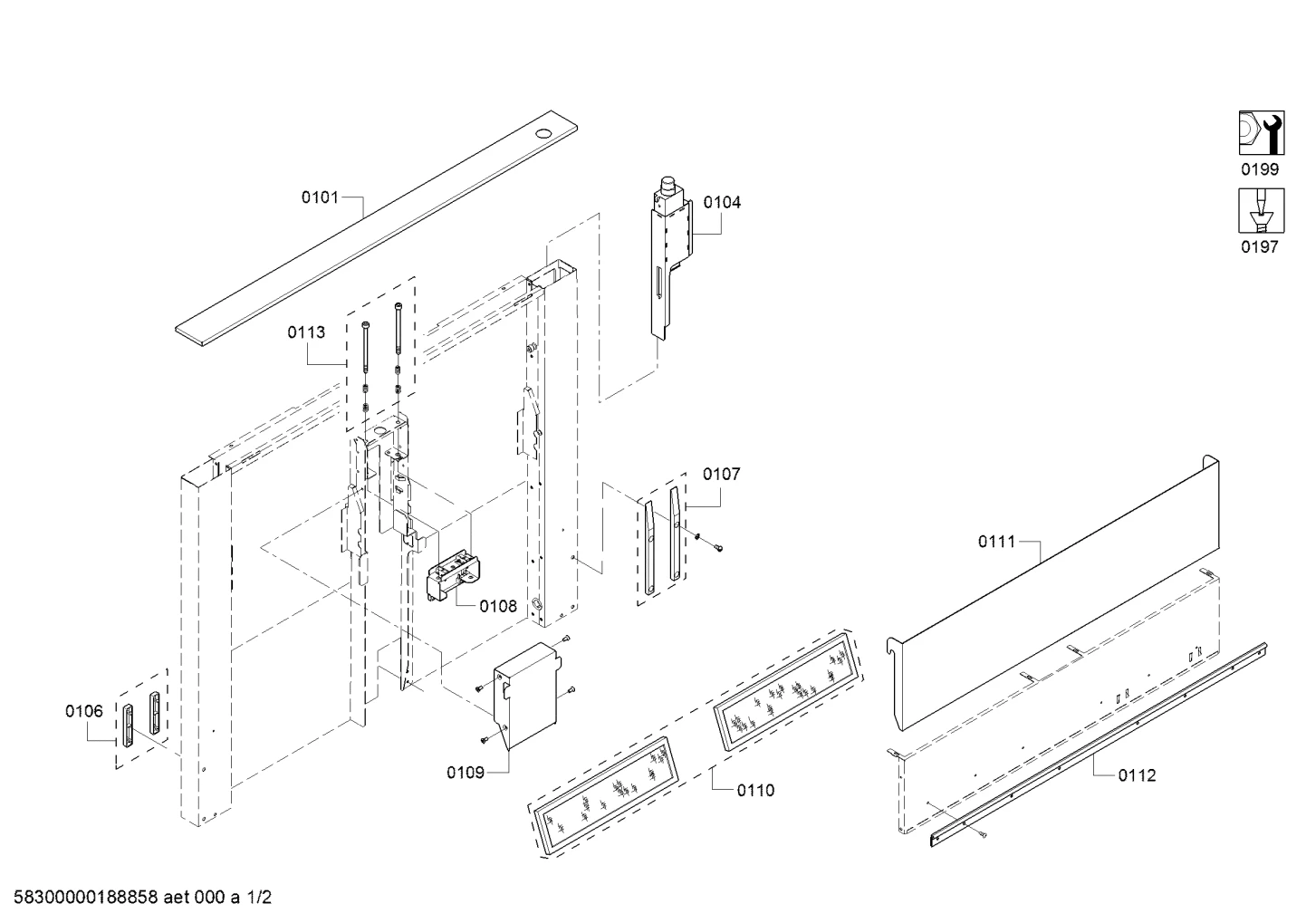 Top Cap Assembly, 36"