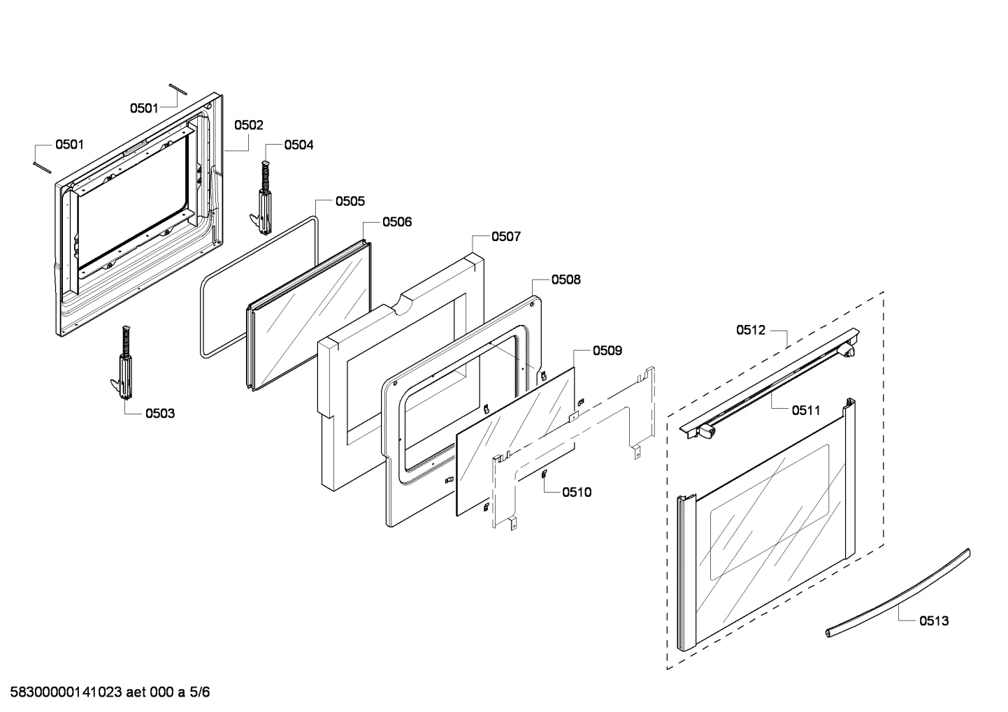 Bracket, Glass Support
